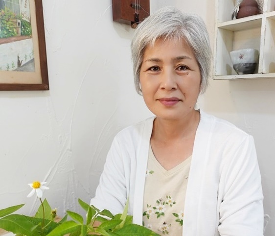 「さし草屋」代表・與儀喜美江さん