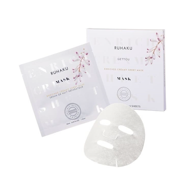 月桃エンリッチクリーミーシートマスク1箱5枚入り